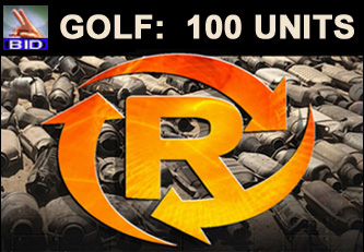 Golf Auction | 100 Scrap Catalytic Converters No Reserve