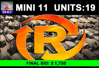 MINI11 Auction - 19 Units On A Call | Scrap Catalytic Converter Auction